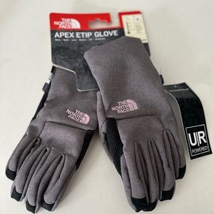 NORTHFACE APEX ETIP GLOVES WOMEN'S SMALL